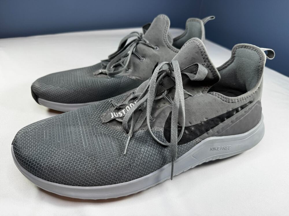 Nike Free TR 8 Men's Size 14 Cool Grey Black Training Shoes CD9473-011